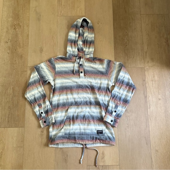 Ezekiel Multicolor Striped Beach Vibe Hoodie - Picture 1 of 13